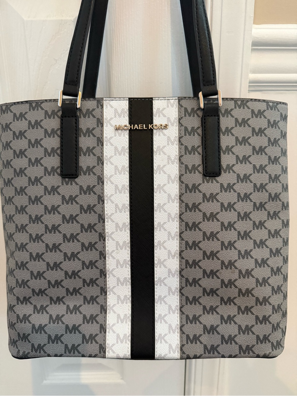 MICHAEL KORS Morgan Center Stripe Tote - Picture 2 of 4
